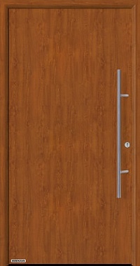 Заказать входные двери Hormann Thermo 65, Мотив 010 с декором поверхности под древесину в Ейске