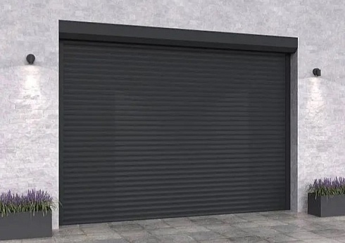 Рулонные ворота для гаража Алютех Trend с алюминиевым профилем PD/77 и высокой защитой от взлома с доставкой в Ейске 